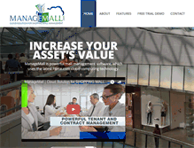 Tablet Screenshot of managemall.com